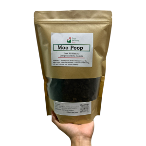 Moo Poop - Pure Composted Cow Manure For Soil Conditioning and Plant Boost