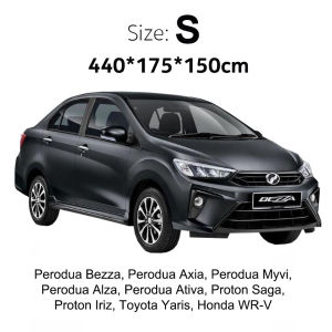 Toyota VIOS car cover waterproof auto exterior covers Outdoor dustproof Rainproof Sunproof car body protector cover penutup kereta 盖车布 防晒