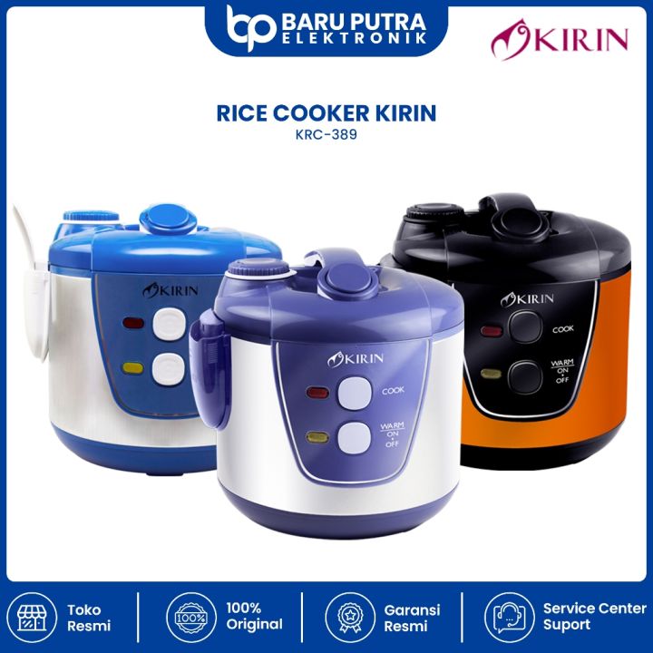 RICE COOKER L STAINLESS STEEL KIRIN KRC 389 STAINLESS 304 Rice