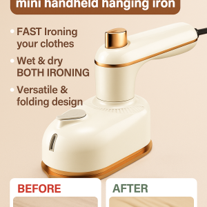 Travel Portable Iron Multifunction Intelligent Safety Protection Lightweight Mini Travel Iron