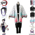 Anime Demon Slayer Kimetsu No Yaiba Cosplay Costume Kimono Kochou 