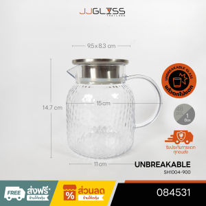 JJGLASS - (LYNX) UNBREAKABLE - SH1004-900 - เหยือกน้ำ เหยือกแก้ว เหยือกตกไม่แตก เหยือกโพลีคาร์บอเนต ขนาด 900 มล. (0.9 ลิตร)