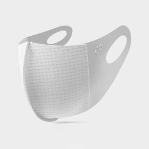 2Pcs Summer Ice Silk Mask for Women Men Sunscreen Cooling Breathable Washable Face Cover Anti-uv Fashionable Outdoor Sport Gear