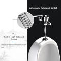 High-Quality Brass Exposed Urinal Flush Valve Construction Delayed Action Self-Closing Hand Push System Water-SavExposed Urinal Flush Valve. 