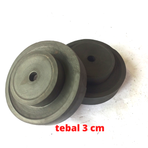 Karet Spacer Belakang Karet Peninggi Suspensi Belakang Agya Ayla harga 1 set kanan kiri tebal 3 cm