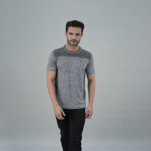 LGS - Slim Fit - Kaos Casual - T-Shirt - Kaos Quick Dry - Polos - Lengan Pendek - Abu - JTS.329.C3178F.01.C