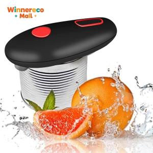 Electric Canning Automatic Mini Beer Cola Can Opener Handheld Portable Reusable Battery Powered Kitchen Tools for Party Bar