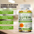Vitamin Mata - Mendukung Ketegangan Mata, Mata Kering dan Penglihatan - Campuran Lutein. 