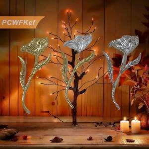 【PCWFKef】 เข็มกลัดดอกไม้ใบไม้โลหะขนาดใหญ่วินเทจสำหรับผู้หญิงชุดสูทแฟชั่นเกินจริงสำหรับผู้หญิงเครื่องประดับสำหรับงานเลี้ยงของขวัญ