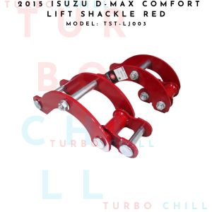 TST-LJ003 2015 ISUZU D-MAX COMFORT LIFT SHACKLE RED