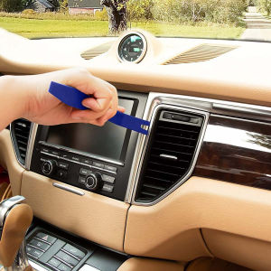 8Pcs Alat Perbaikan Lampu Car Trim Removal Tool Kit Panel Door Fastener Alat Congkel Dashboard Perbaikan Kit