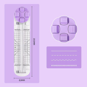 Paper trimmer cutter A4 manual guillotine photo cutter pemotong kertas label rumah tangga school office DIY