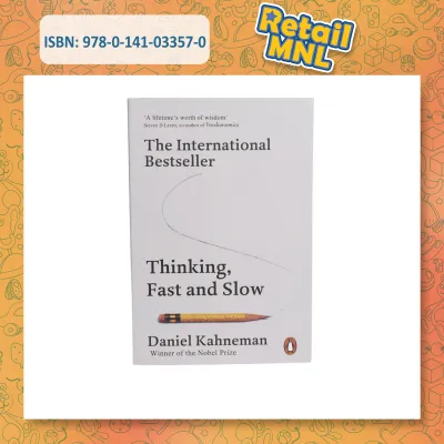 Retailmnl Thinking Fast and Slow by Daniel Kahneman Non-fiction Book