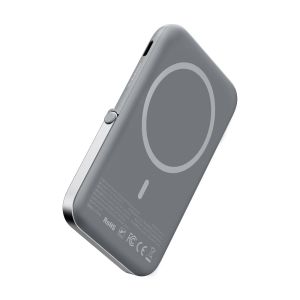 ORIGINAL MCDODO 2IN1 POWER BANK MAGNET 15W WIRELESS CHARGE 5000MAH 20W PD TYPE C FAST CHARGING POWERBANK MINI WITH STAND