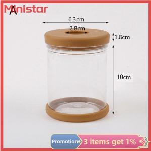 Ministar Transparent Flower Pot Hydroponic Automatic Water Absorption Plastic Flower Pot