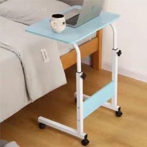 𝗦𝗜𝗠𝗣𝗟𝗘 ADJUSTABLE HEIGHT LAPTOP Bedside Table Study Table / Meja Laptop Beroda Boleh Laras Ketinggian Meja Belajar