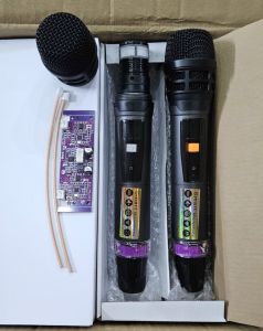 2 MICRO shuree ugx không dây kèm mic mạch có cắt hú vip
