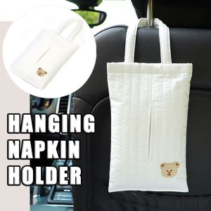 DSFDF สากลสากลสากล กล่องทิชชู่แขวนในรถ สร้างสรรค์และสร้างสรรค์ คาวาอิ กล่องเก็บกระดาษ ไม่ซ้ำใคร ของใช้ในครัวเรือน เครื่องจ่ายผ้าเช็ดปาก อุปกรณ์สำหรับรถยนต์