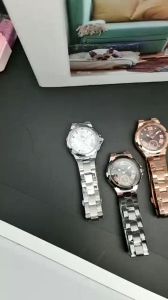 JAM TANGAN WANITA GC RANTAI STAINLES ANGKA ROMAWI TANGGAL AKTIF FREE BOX DAN BATERAI CADANGAN