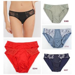 Celana Dalam Wanita Panty Lace Renda Underwear Brand Terkenal Model Midi Nylon Sudah Terjual Puluhan Ribu CDYS1 CDYS