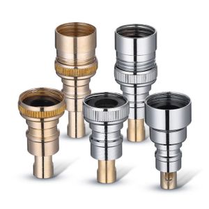 CUFF ทองแดงทองแดง หัวฉีดหยุดน้ำอัตโนมัติ ป้องกันการตก ข้อต่อสกรูยึด อะแดปเตอร์ก๊อกน้ำสำหรับเครื่องซักผ้า ที่มีคุณภาพสูง เปิดอย่างรวดเร็ว อุปกรณ์วาล์วหยุดน้ำ ของใช้ในครัวเรือน