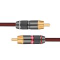RCA Plug Audio Video Locking Cable Connector Plug Titanize Connector. 