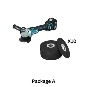 Makita DGA406 Brushless DC Angle Grinder 18V 100mm