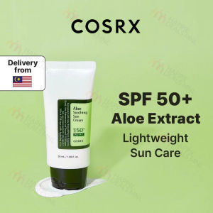 [AUTHENTIC] COSRX Mild and non irritating Aloe Soothing Sun Cream SPF 50+ 50ml Sunscreen and moisturizing suitable for all skin types