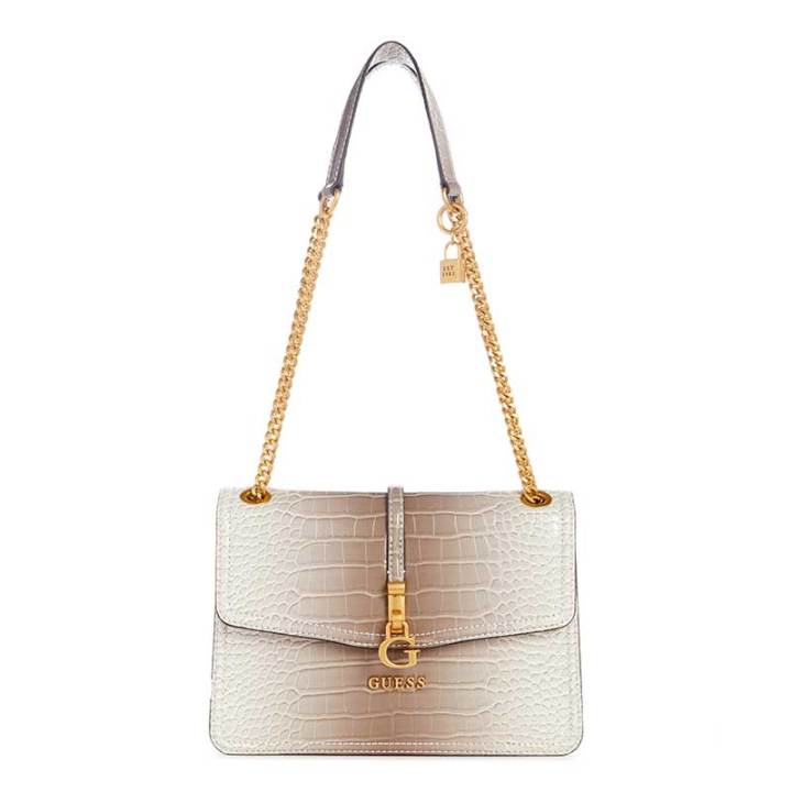 G JAMES CONVERTIBLE CROSSBODY FLAP TAS GUESS ORIGINAL WANITA