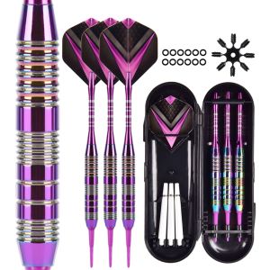 TRALOW Soft Tip Darts Set-with Electronic Dartboard and Protector-Ideal for PartiesCompetitionsFamily GamesSafe Soft Tips2026