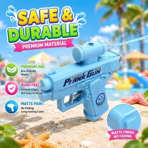 【BUY 1 TAKE 1】Creative double-sided water gun reverse-spraying prank toy perfect for playing pranks on friends pool party games water fun toys gifts for boys and gifts for friends