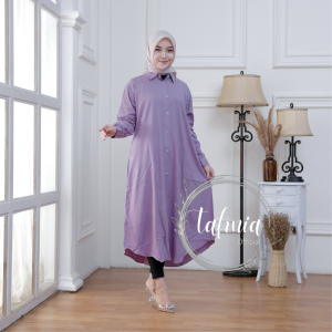 ATASAN WANITA LONG TUNIK JUMBO BAHAN RAYON PREMIUM LD 125 CM XXL XXXL