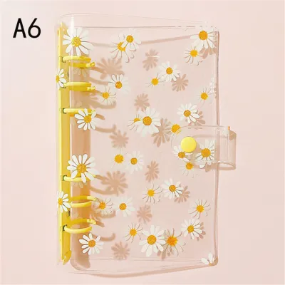 丨6 Ring丨A6 Cover Binder Daisy / Cover Binder Bunga Aster / Cover Binder Daisy Transparent Binder ​Album