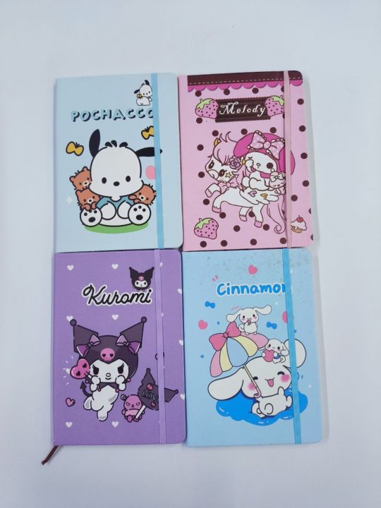 [A5 Size] Stationery 25K Moleskin Rubber Diary Strap Notebook with ...