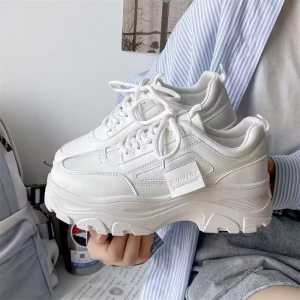 YLS Sepatu Sneakers Korea Wanita Stephany Bhanolgy Sepatu Sneakers Wanita Fashion Platform Tinggi Kasual S15 Terlaris