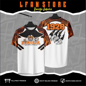 Jersey Sepak Bola P3RSJA Fantasy Terbaru Gratis Nama Bahan Dryfit Milano Adem