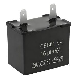 297286803 297286804 Refrigerator Run Capacitor 15uF 250VAC Replacement Compatible with Select Frigidaire Kenmore 253-Series Refrigerators Freezers Replaces 218909915 216985001 Verify Size & Terminal