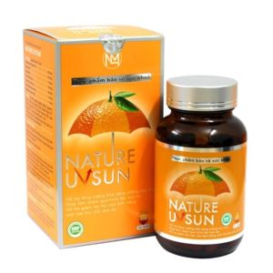 Nature UV Sun HA Viên Uống Chống Oxy Hóa Bảo Vệ Da Trước Tia UV Hỗ Trợ Giảm Lão Hóa 30 Viên