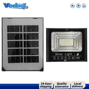 Solar Powered Wall Lamp IP67 Waterproof Outdoor Street Light Auto-On Flood Light Light Sensor Spot Lights for Garden Courtyard