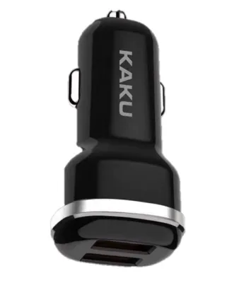 KAKU adaptive fast charging dual port USB car charger