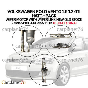 VOLKSWAGEN POLO VENTO 1.6 1.2 GTI HATCHBACK WIPER MOTOR WITH WIPER LINK NEW OLD STOCK 100% ORIGINAL