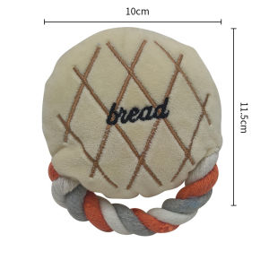 Đồ chơi nhồi bông chút chít bện thừng cho chó nhai gặm - Đen Ta pet shop