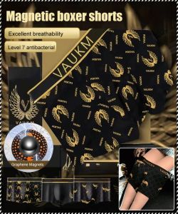 Printed MenS Briefs Briefs Home Boxer 7A Grade Antibacterial Printed