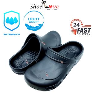 SELIPAR LELAKI GETAH KALIS AIR M-CLASS MEN CLOG SANDAL WATER RESISTANT ANTI SLIP ULTRALIGHT MULE