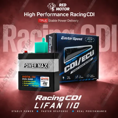 9 Mode Adjustable Digital Racing CDI 4Pin Plug&Play Fit LF110 Lifan 110