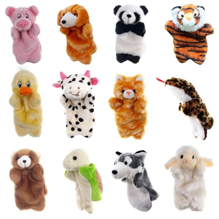 BANDA Kids Gift Learning Panda Cat Dolls Rabbit Koala Children Puppets ...