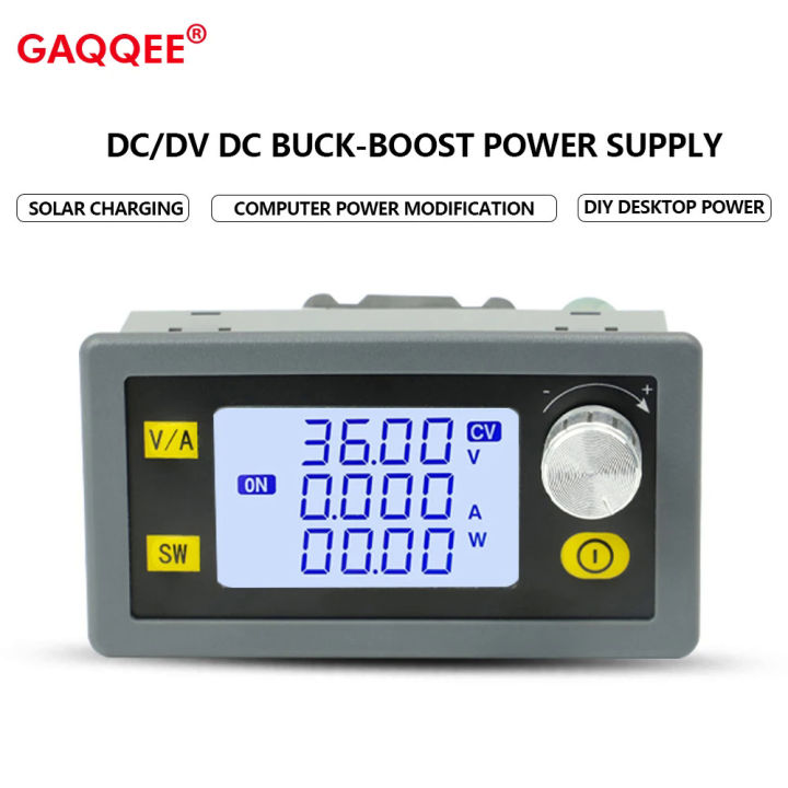 CNC DC Buck Boost Converter Adjustable Voltage Current Regulator