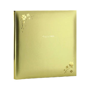 [SG Stock] NCL Self Adhesive Photo Album | 20 sheets | Gold/Silver Cover | Gift | Wedding/Friendship/Graduation | DIY | Refillable