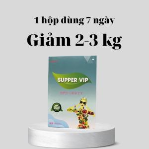 7 Ngày giảm 3kg-  ĐỐT MỠ+ĐẸP DA Viên uống Giảm cân CẤP TỐC Nhật Bản-SUPPER VIP Dòng giảm cân siêu mạnh cho người muốn giảm nhanh