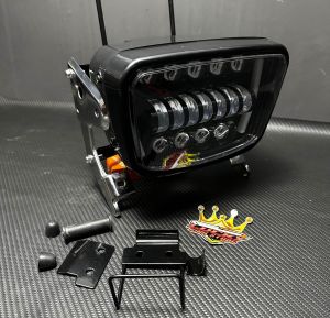 Lampu daymker rx king include breket batok hitam